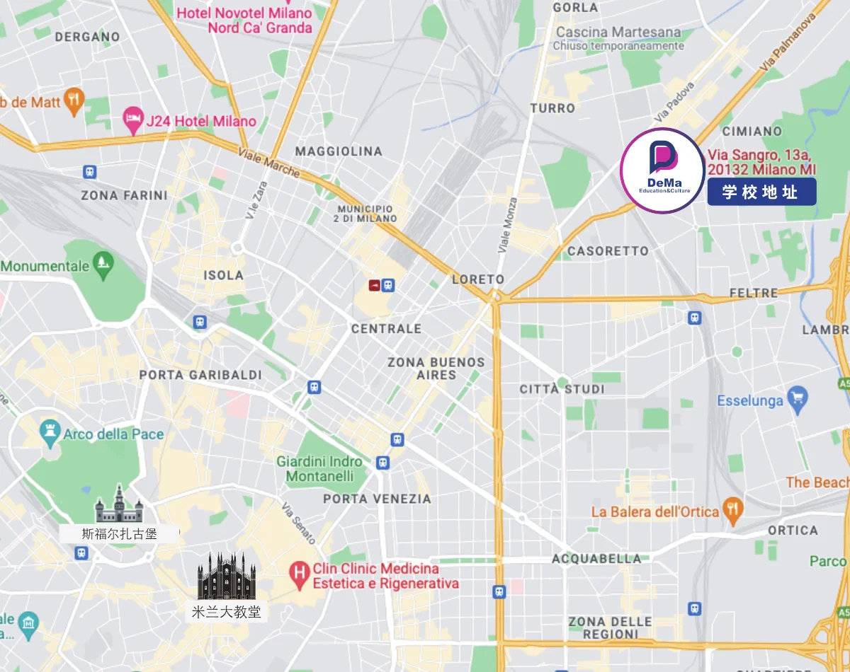 DeMa Education Map